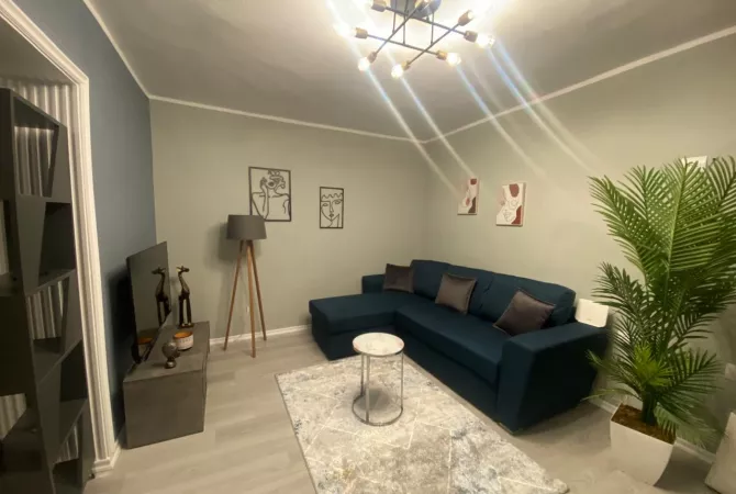 Shtepi me qera 1+1 ne Tirane - 65,000 Leke