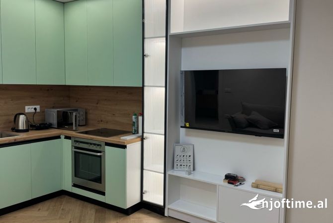 Shtepi me qera Apartament ne Tirane, 1+1, Mobilimi E mobiluar, Pagesa 450  Euro.