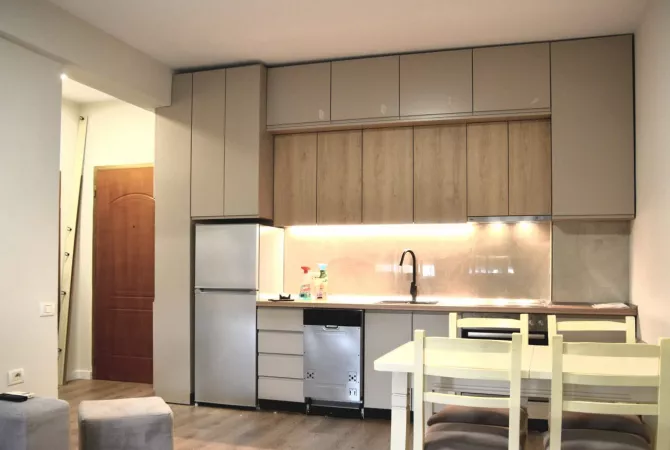 Shtepi me qera 1+1 ne Tirane - 60,000 Leke