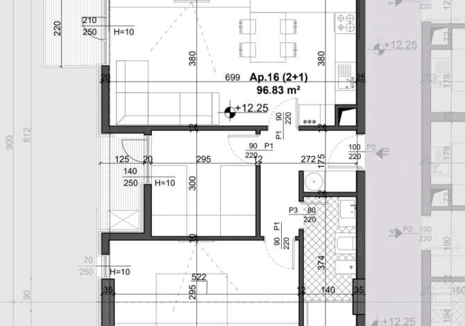 Shtepi ne shitje 2+1 ne Tirane - 130,720 Euro