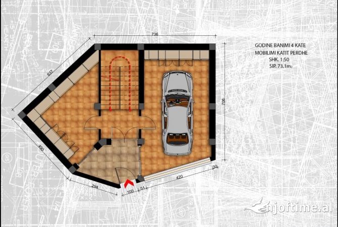 Shtepi ne shitje 4+1 ne Tirane - 600,000 Euro