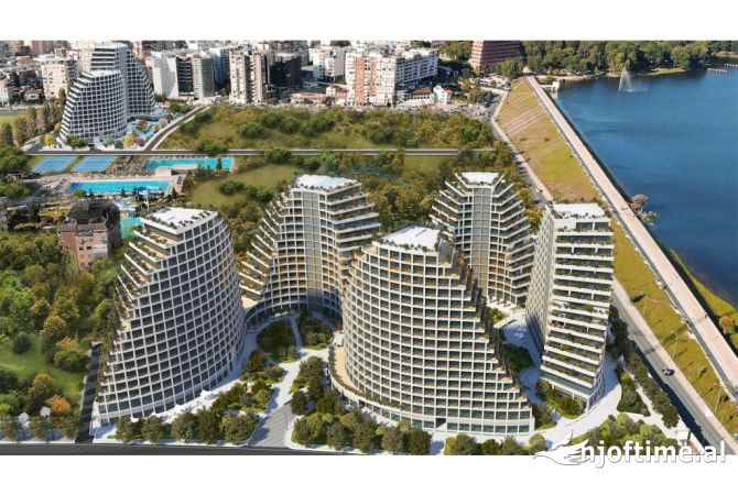 Shitet Apartament ,  3+1,  Lake View. 