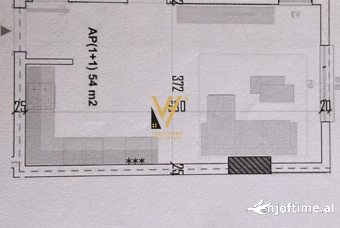 Shtepi ne shitje 1+1 ne Tirane - 50,000 Euro