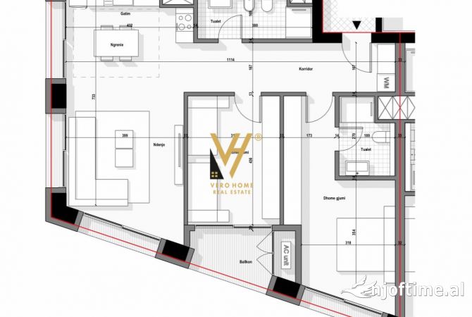 Shtepi ne shitje 2+1 ne Tirane - 320,000 Euro