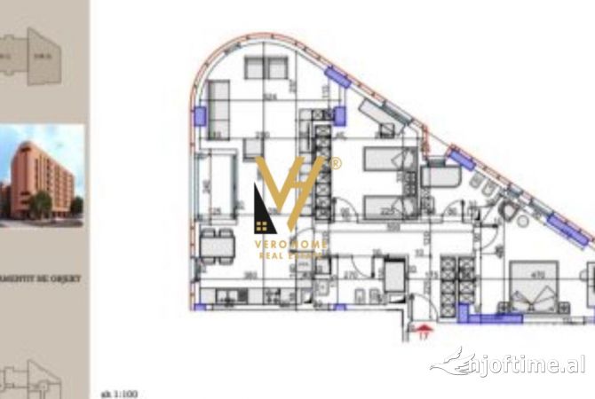 Ambient biznesi me qera 3+1 ne Tirane - 920 Euro