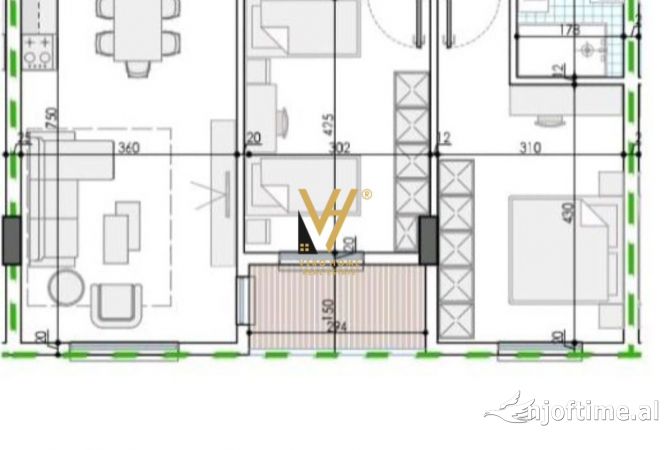 Shtepi ne shitje 2+1 ne Tirane - 73,000 Euro