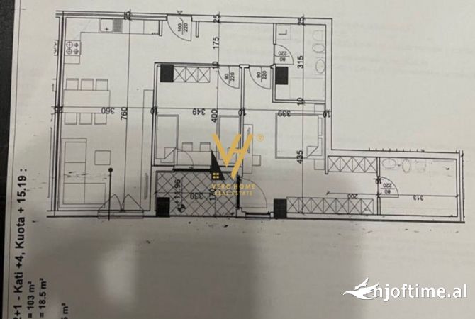 Shtepi ne shitje 2+1 ne Tirane - 176,175 Euro