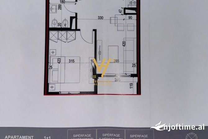 Shtepi ne shitje 1+1 ne Tirane - 57,410 Euro