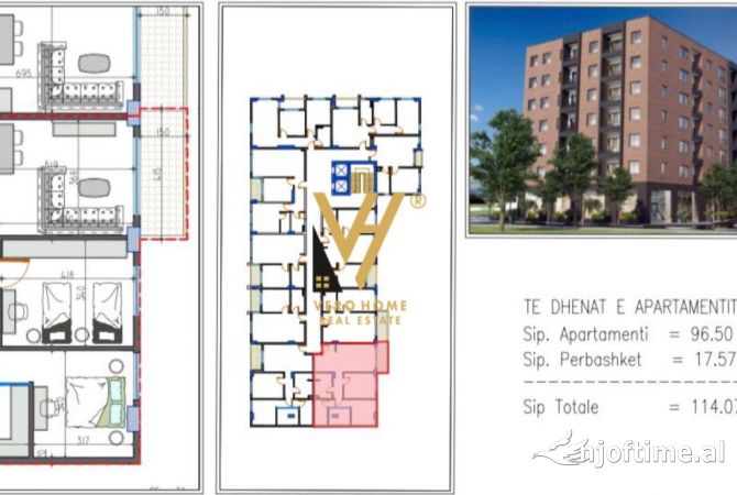 Shtepi ne shitje 2+1 ne Tirane - 127,760 Euro