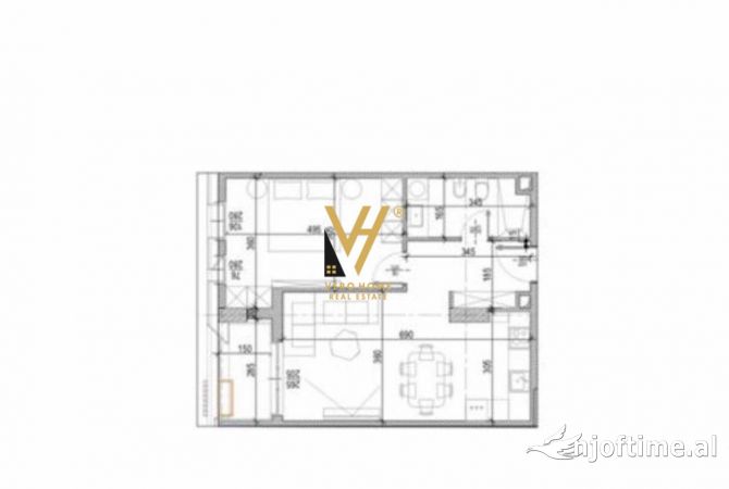 Shtepi ne shitje 1+1 ne Tirane - 143,100 Euro