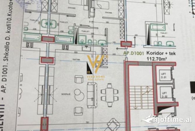 Shtepi ne shitje 2+1 ne Tirane - 475,000 Euro