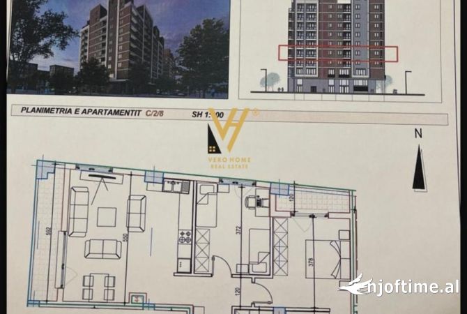 Shtepi ne shitje 2+1 ne Tirane - 258,000 Euro