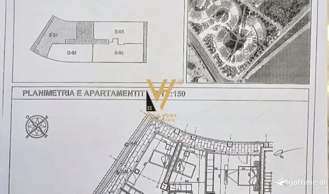 Shtepi ne shitje Apartament ne Tirane, 3+1, Mobilimi Bosh, pa mobiluar, Pagesa 650,000  Euro.