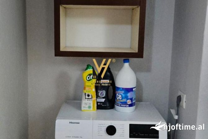 Shtepi me qera Apartament ne Tirane, 1+1, Mobilimi E mobiluar, Pagesa 45,000  Leke.