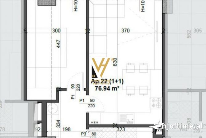 Shtepi ne shitje 1+1 ne Tirane - 107,800 Euro