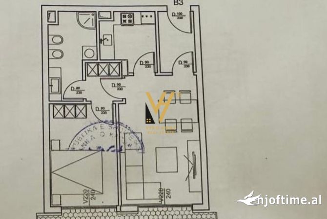 Shtepi ne shitje 1+1 ne Tirane - 193,600 Euro