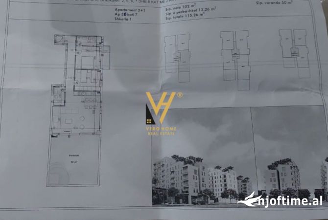 Shtepi ne shitje 2+1 ne Tirane - 289,000 Euro