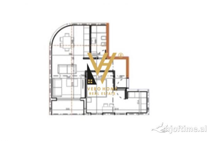 Shtepi ne shitje 1+1 ne Tirane - 146,000 Euro