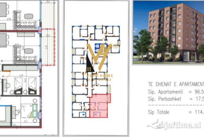 Shtepi ne shitje 2+1 ne Tirane - 132,000 Euro