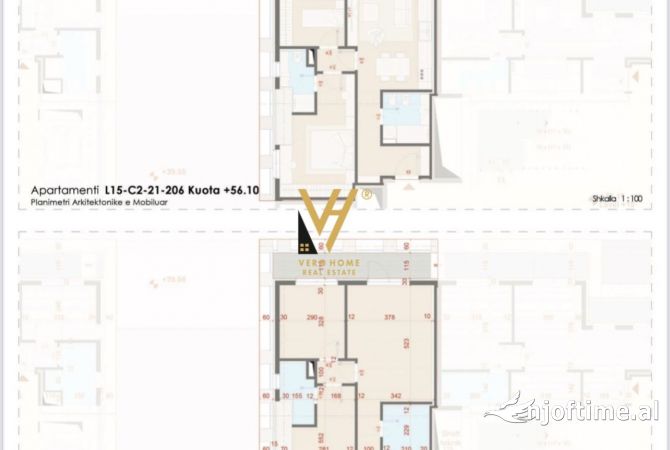 Shtepi ne shitje 2+1 ne Tirane - 267,000 Euro