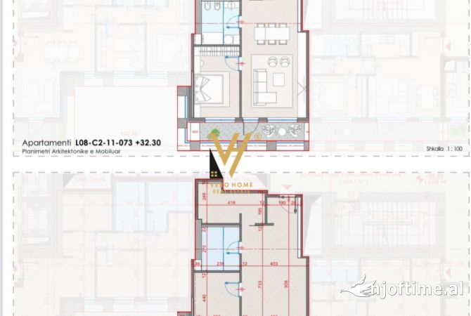 Shtepi ne shitje 1+1 ne Tirane - 245,080 Euro