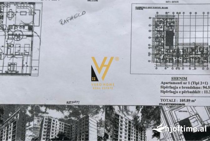 Shtepi ne shitje 2+1 ne Tirane - 95,400 Euro