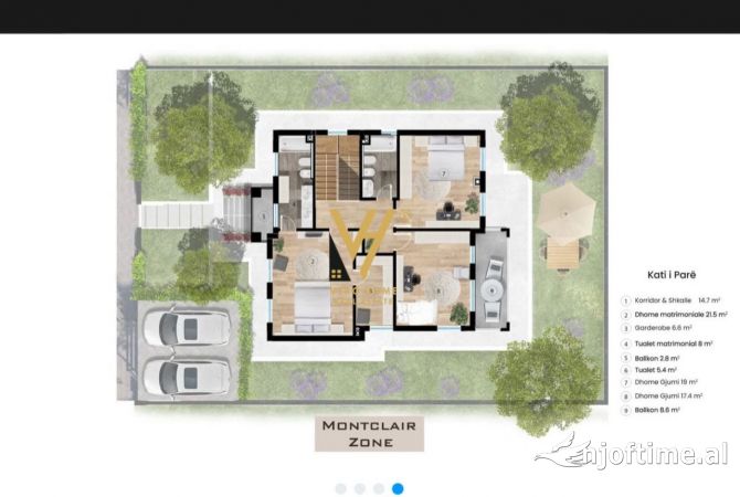 Shtepi ne shitje 3+1 ne Tirane - 977,985 Euro