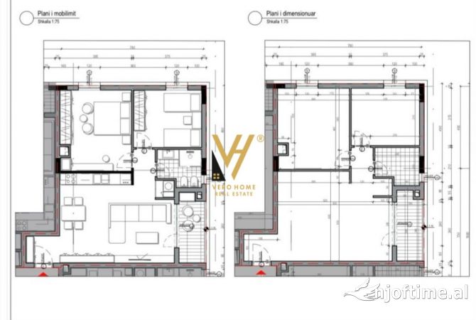 Shtepi ne shitje 2+1 ne Tirane - 179,450 Euro