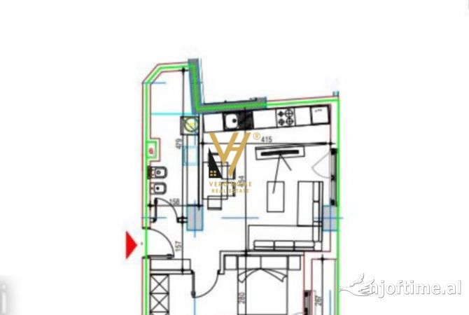 Shtepi ne shitje 2+1 ne Tirane - 165,000 Euro