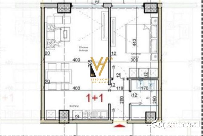 Shtepi ne shitje 1+1 ne Lezhe - 105,000 Euro