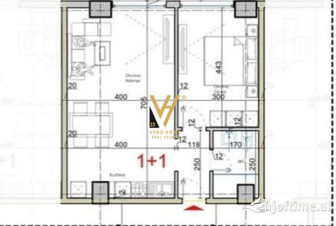 Shtepi ne shitje 1+1 ne Lezhe - 105,000 Euro