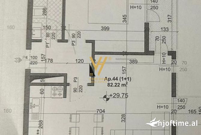 House for Sale 1+1 in Tirana - 115,000 Euro