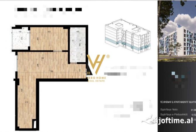 Shtepi ne shitje 1+1 ne Durres - 79,500 Euro