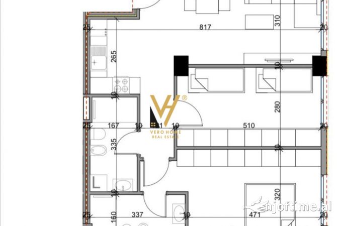 Shtepi ne shitje 2+1 ne Tirane - 111,150 Euro