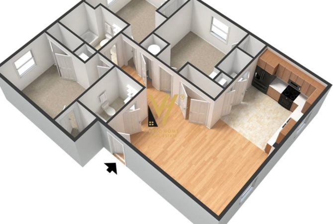 Shtepi ne shitje 2+1 ne Tirane - 150,000 Euro