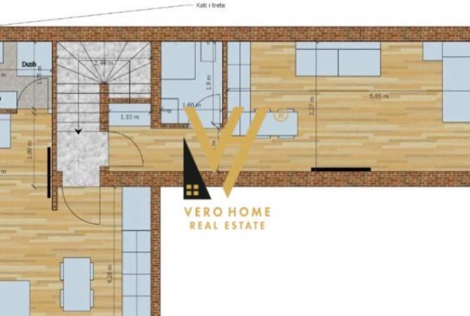 Shtepi ne shitje Apartament ne Tirane, 4+1, Mobilimi E mobiluar, Pagesa 550,000  Euro.