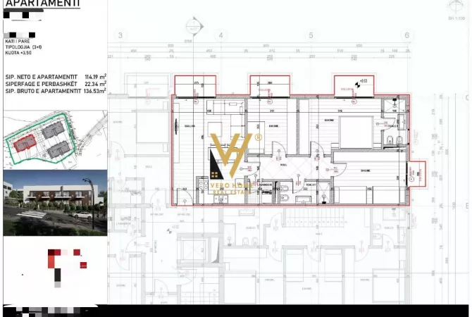 Shtepi ne shitje 3+1 ne Tirane - 205,000 Euro