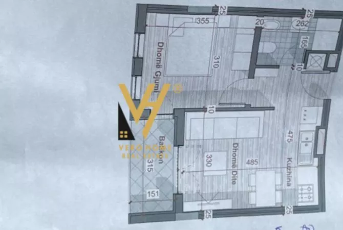 Shtepi ne shitje 1+1 ne Tirane - 68,000 Euro