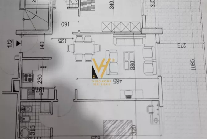 Shtepi ne shitje 2+1 ne Tirane - 173,000 Euro