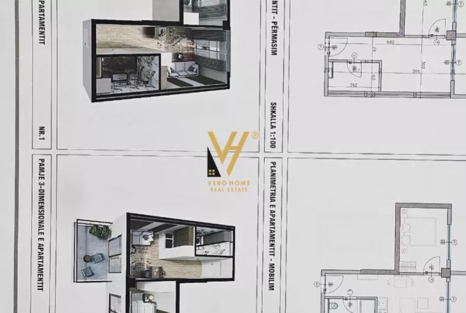 Shtepi ne shitje 1+1 ne Durres - 57,120 Euro