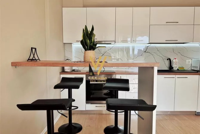 Shtepi me qera Apartament ne Tirane, 1+1, Mobilimi E mobiluar, Pagesa 690  Euro.