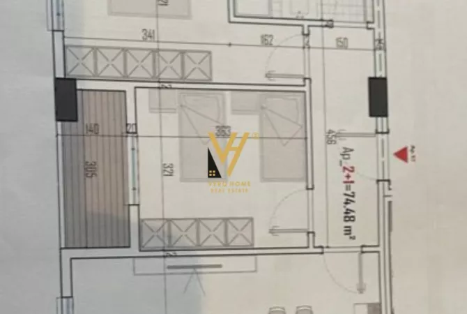 Casa in vendita 2+1 a Tirana - 103,000 Euro