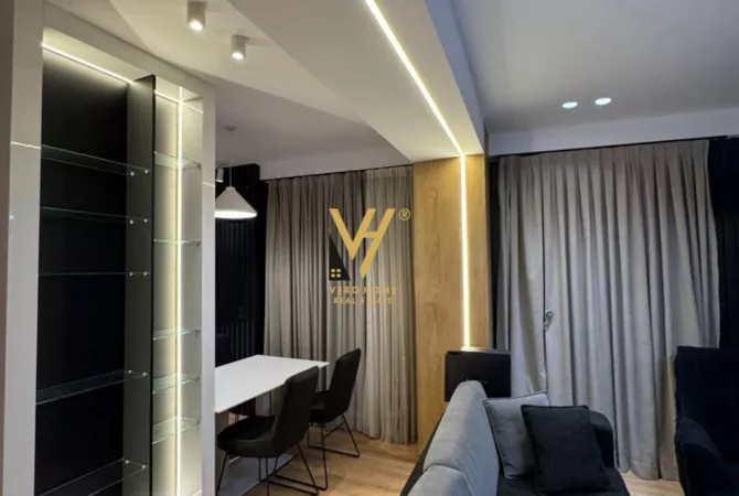 Shtepi me qera Apartament ne Tirane, 1+1, Mobilimi Pjeserisht e mobiluar, Pagesa 80,000  Leke.