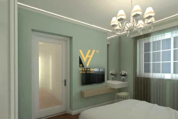 Shtepi me qera Apartament ne Tirane, 1+1, Mobilimi E mobiluar, Pagesa 1,000  Euro.