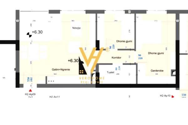 Shtepi ne shitje 2+1 ne Durres - 193,500 Euro