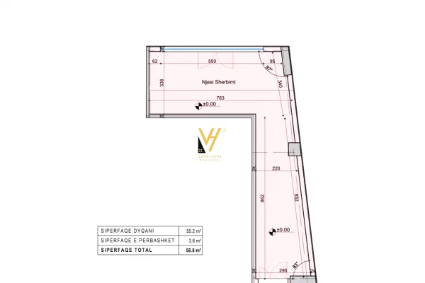 Business Property in Sale 1+1 in Tirana - 189,000 Euro