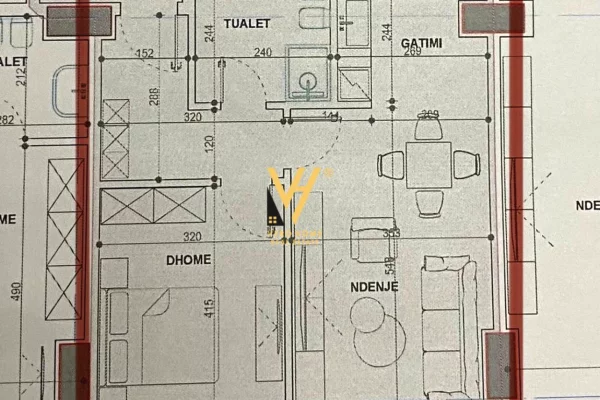 Casa in vendita 1+1 a Tirana - 300,000 Euro