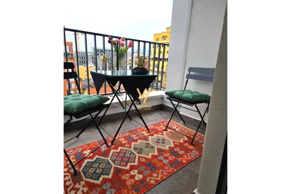 Shtepi me qera Apartament ne Tirane, 1+1, Mobilimi E mobiluar, Pagesa 850  Euro.