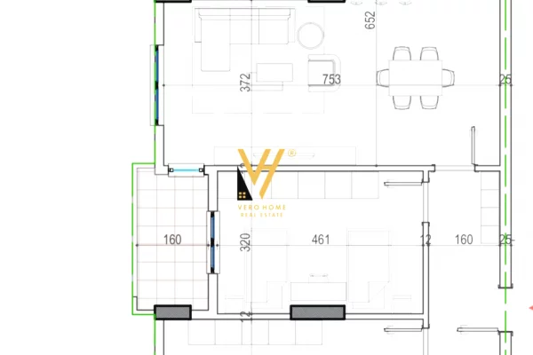 Apartment for sale in Tirana 2+1, Emty